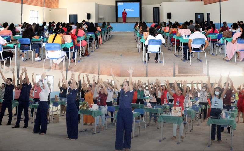 Treinamento com os funcionários Públicos